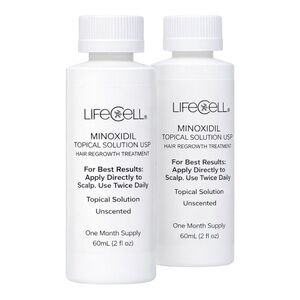 LIFECELL 2% MINOXIDIL TOPICAL SOLUTION HAIR REGROWTH TREATMENT